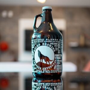 Growler Recargable Rocko Brewing – 1.9L + 2 Portavasos