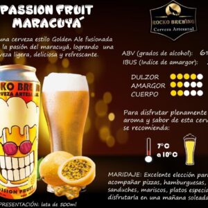 Passion Fruit  Maracuyá (500ml)